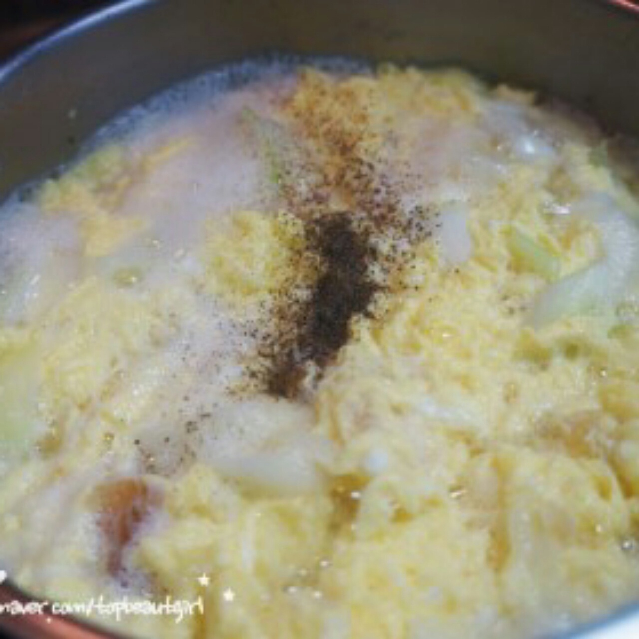 韓式清淡營養明太魚乾湯的做法 步骤12