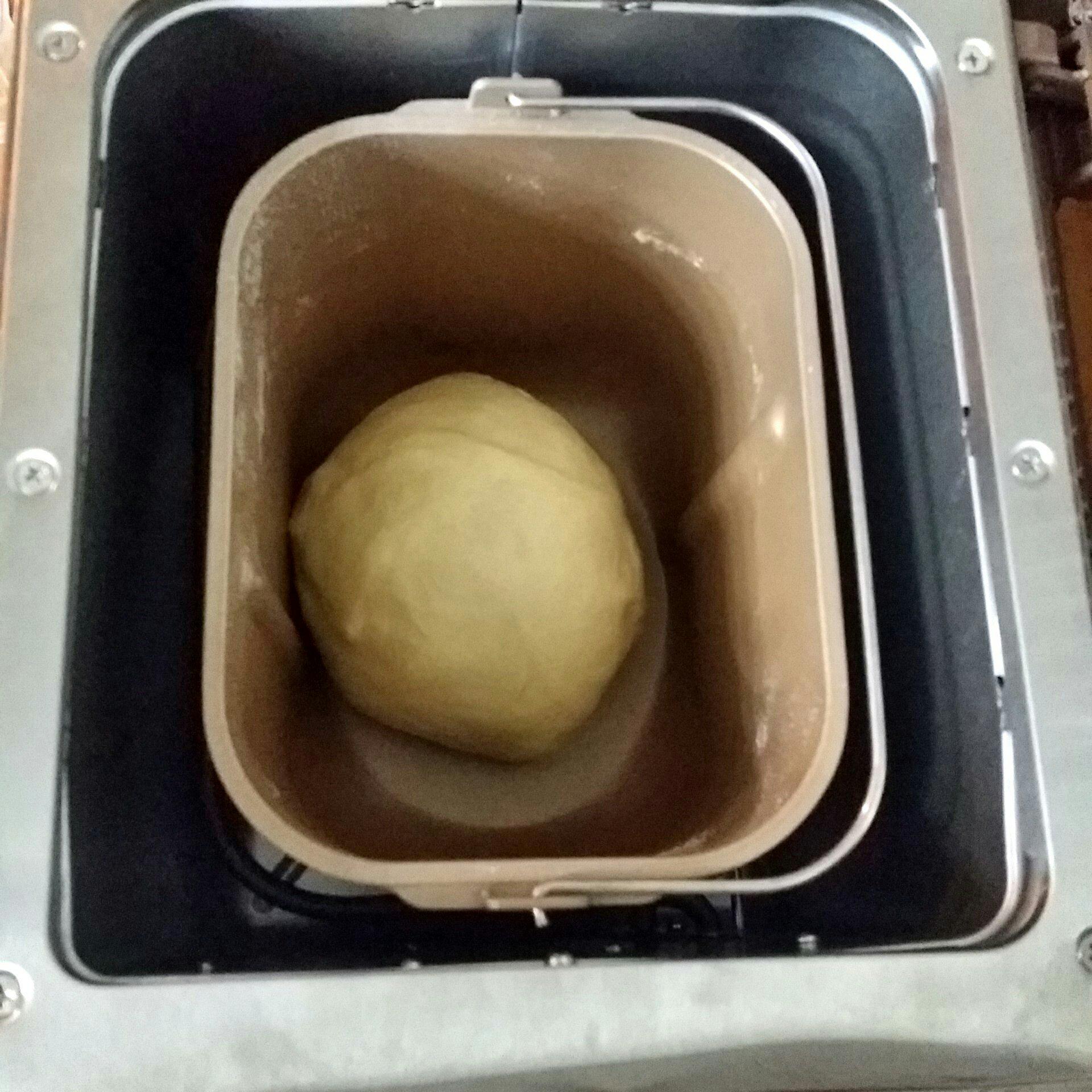 小麥胚芽麪包圈的做法 步骤6