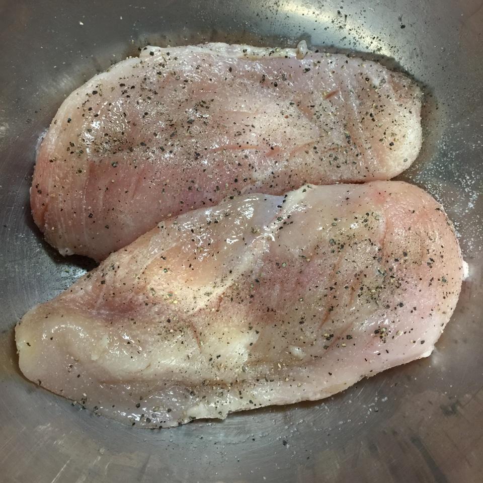 烤雞胸肉（減肥食）的做法 步骤2
