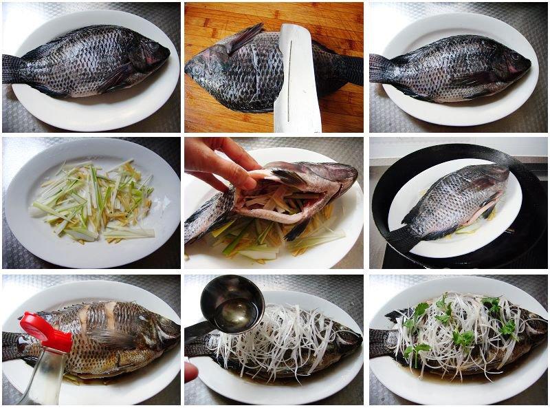 過年餐桌上少不了的菜——清蒸羅非魚的做法 步骤8