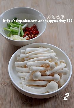 蠔汁海鮮菇炒牛柳的做法 步骤2