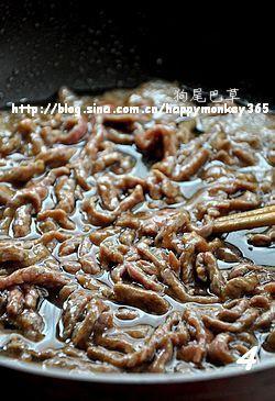 蠔汁海鮮菇炒牛柳的做法 步骤4