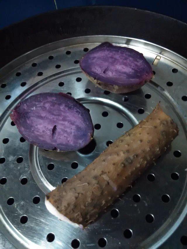 紫薯山藥卷的做法 步骤1