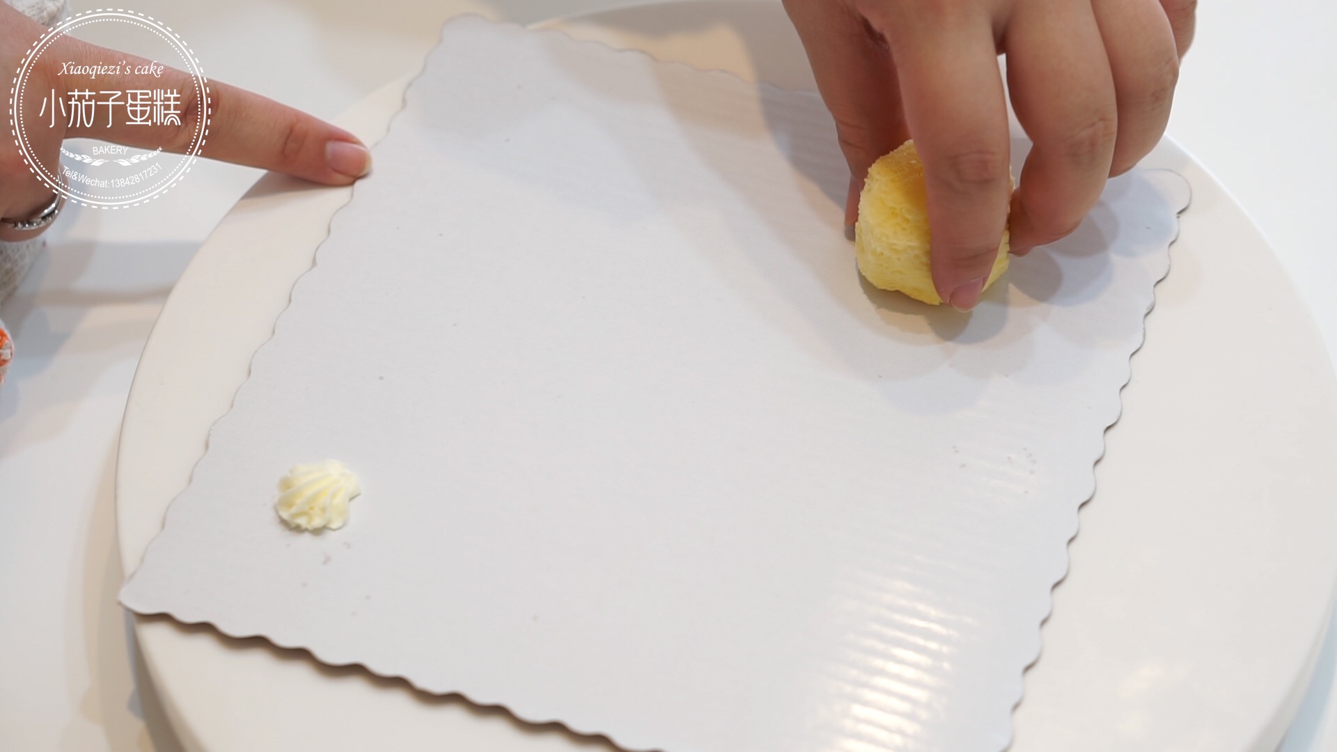 壽字祝壽蛋糕(含壽桃做法)的做法 步骤14