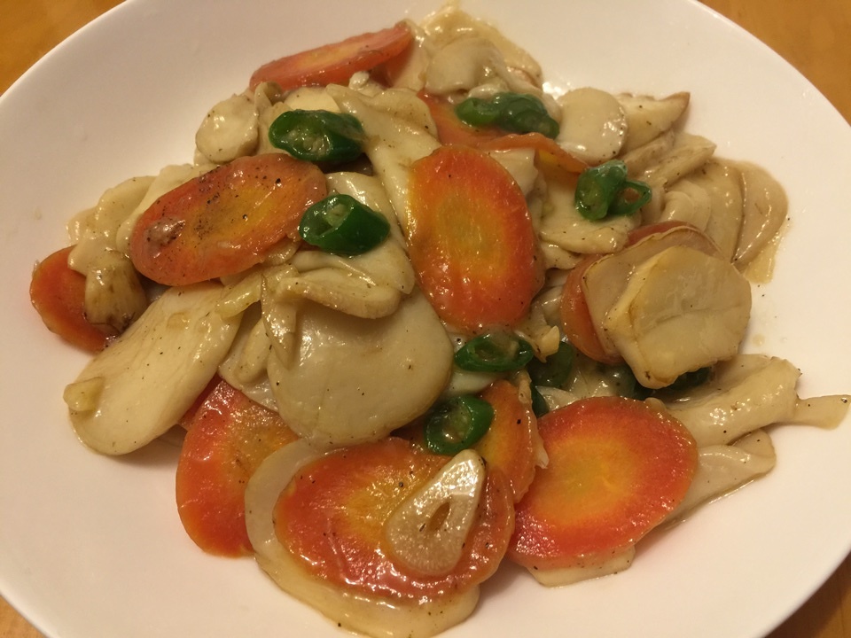 老丁的私房菜-美極杏鮑菇的做法 步骤7