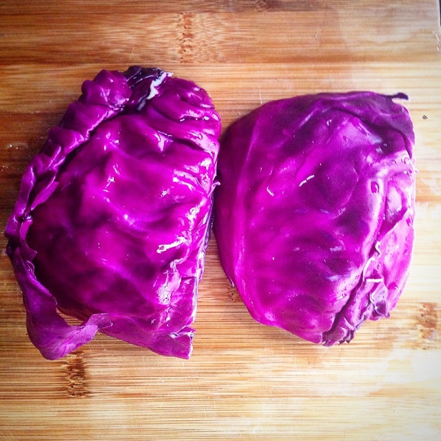 換一種吃法～紫甘藍燜飯的做法 步骤1