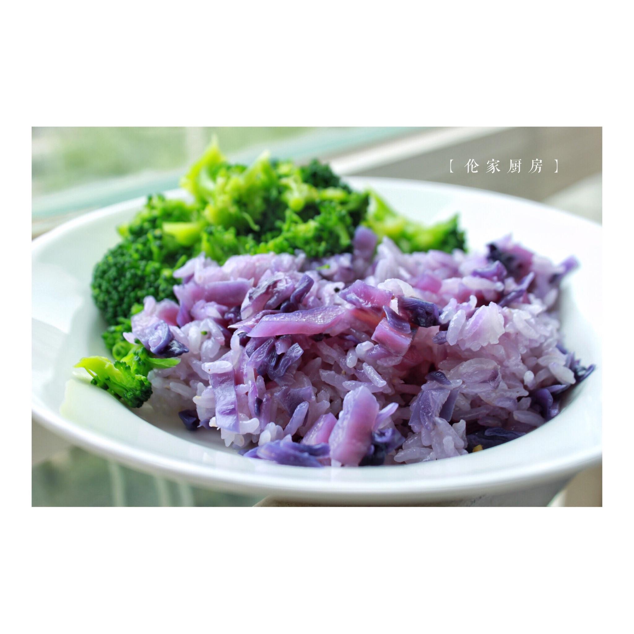 換一種吃法～紫甘藍燜飯的做法 步骤5