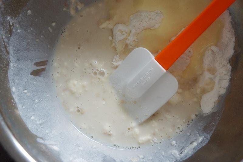 無油牛奶哈斯的做法 步骤2