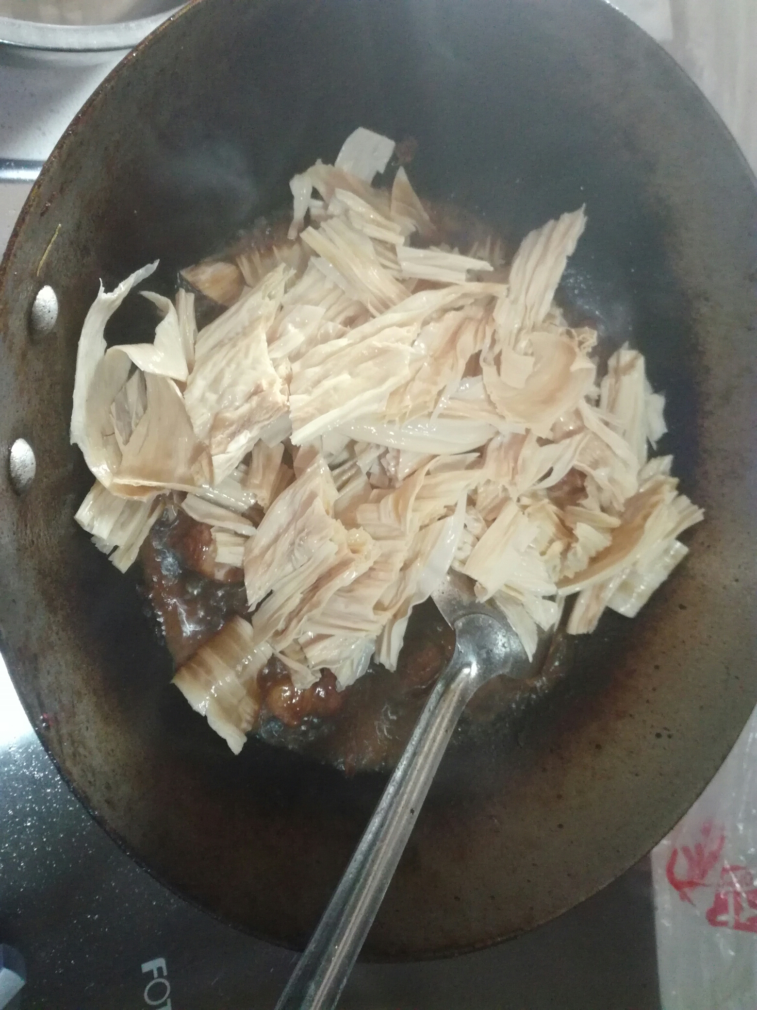 腐竹燒肉的做法 步骤6