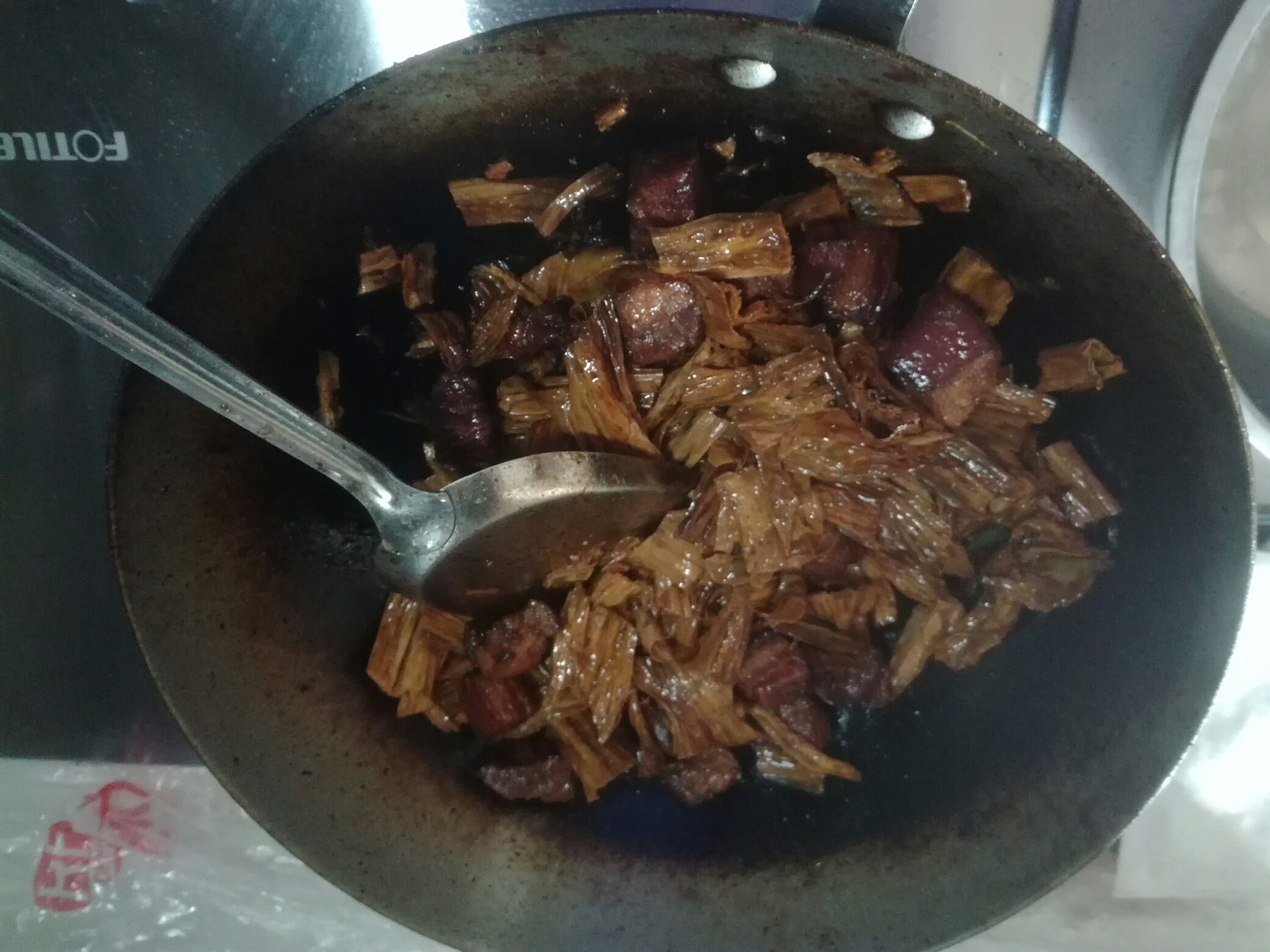 腐竹燒肉的做法 步骤8