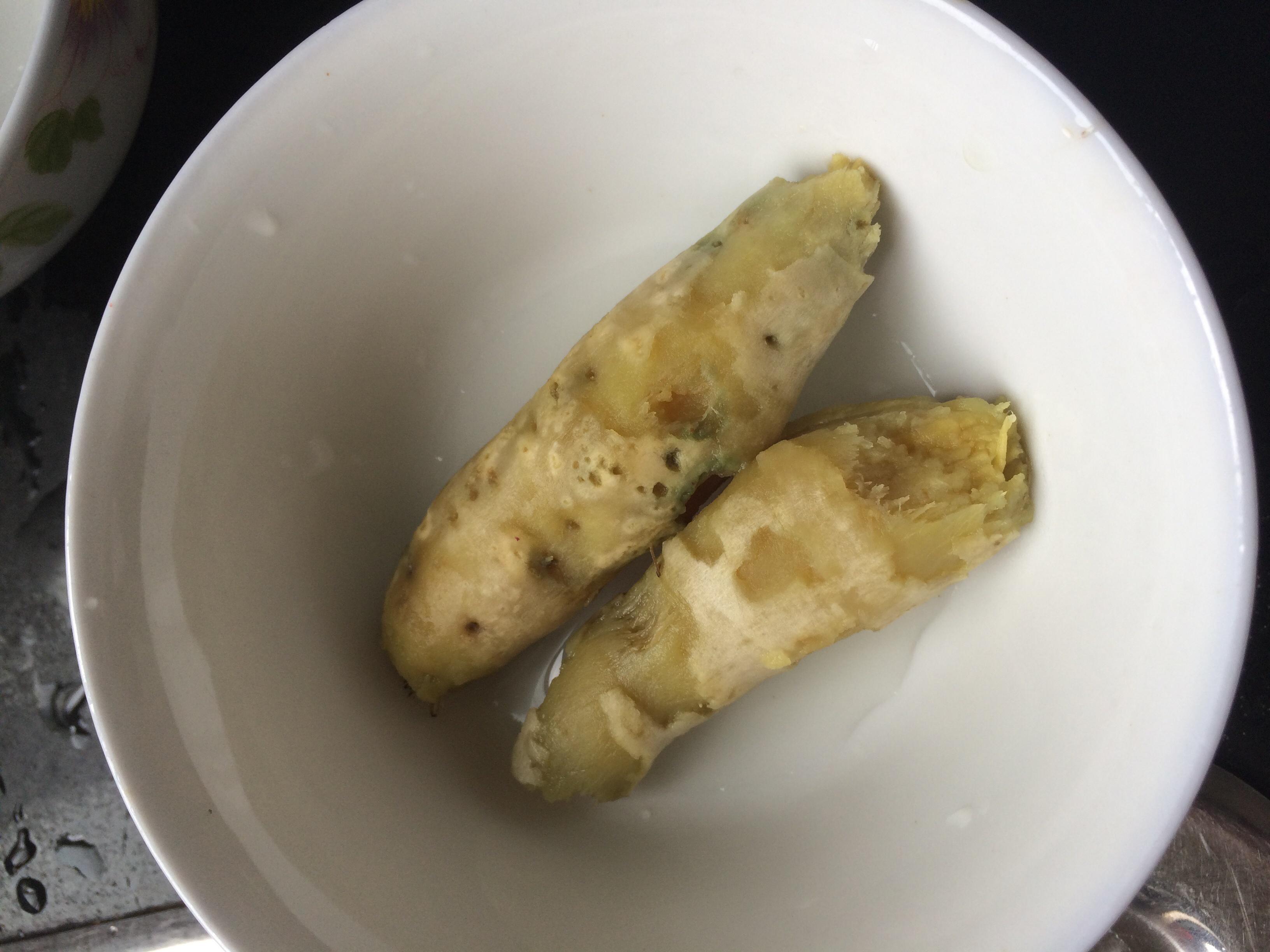 番薯焗西米布丁的做法 步骤1