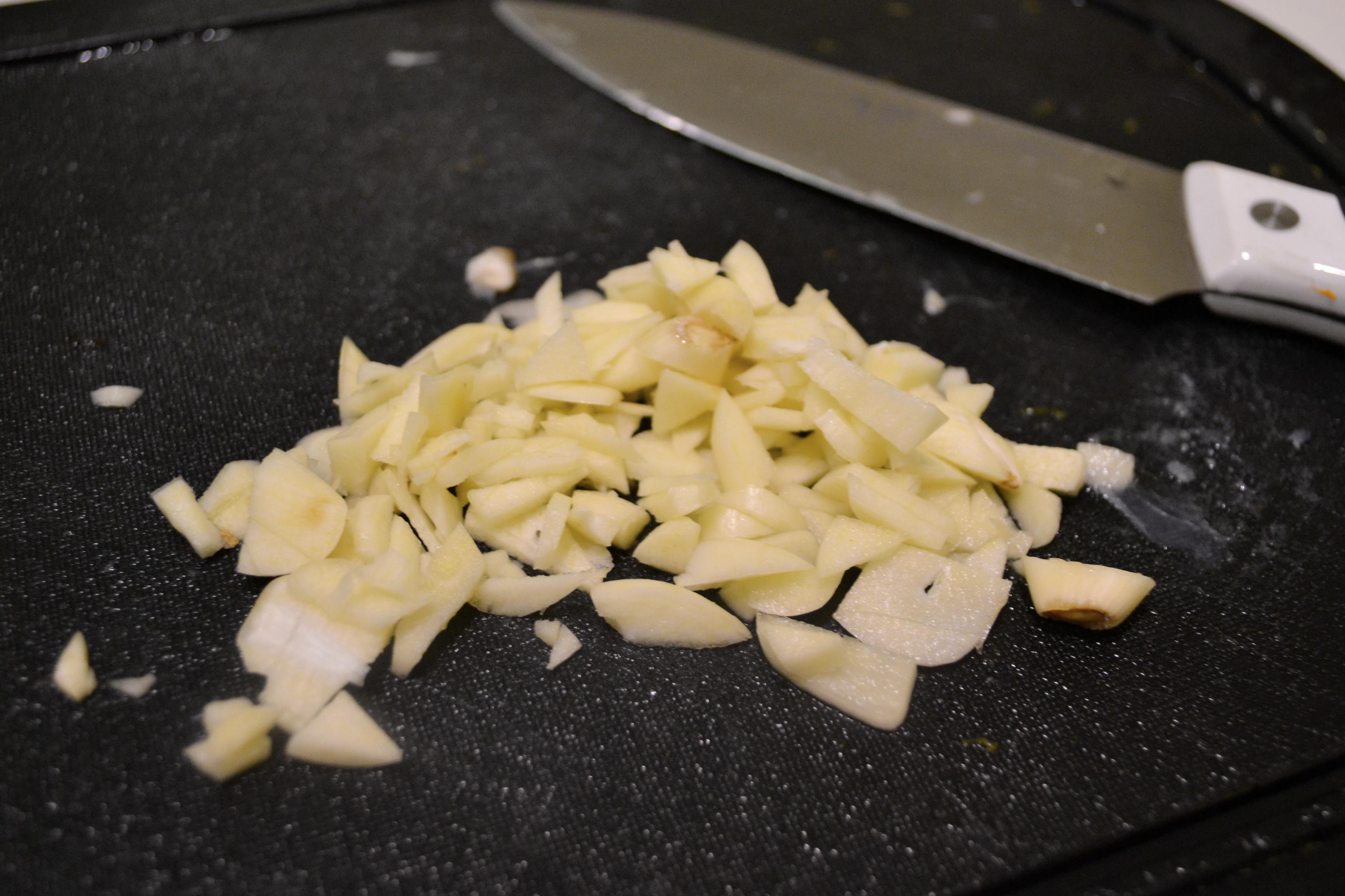 南瓜雞肉香菇燜飯的做法 步骤3