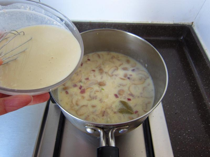 法式豆漿蘑菇濃湯的做法 步骤11
