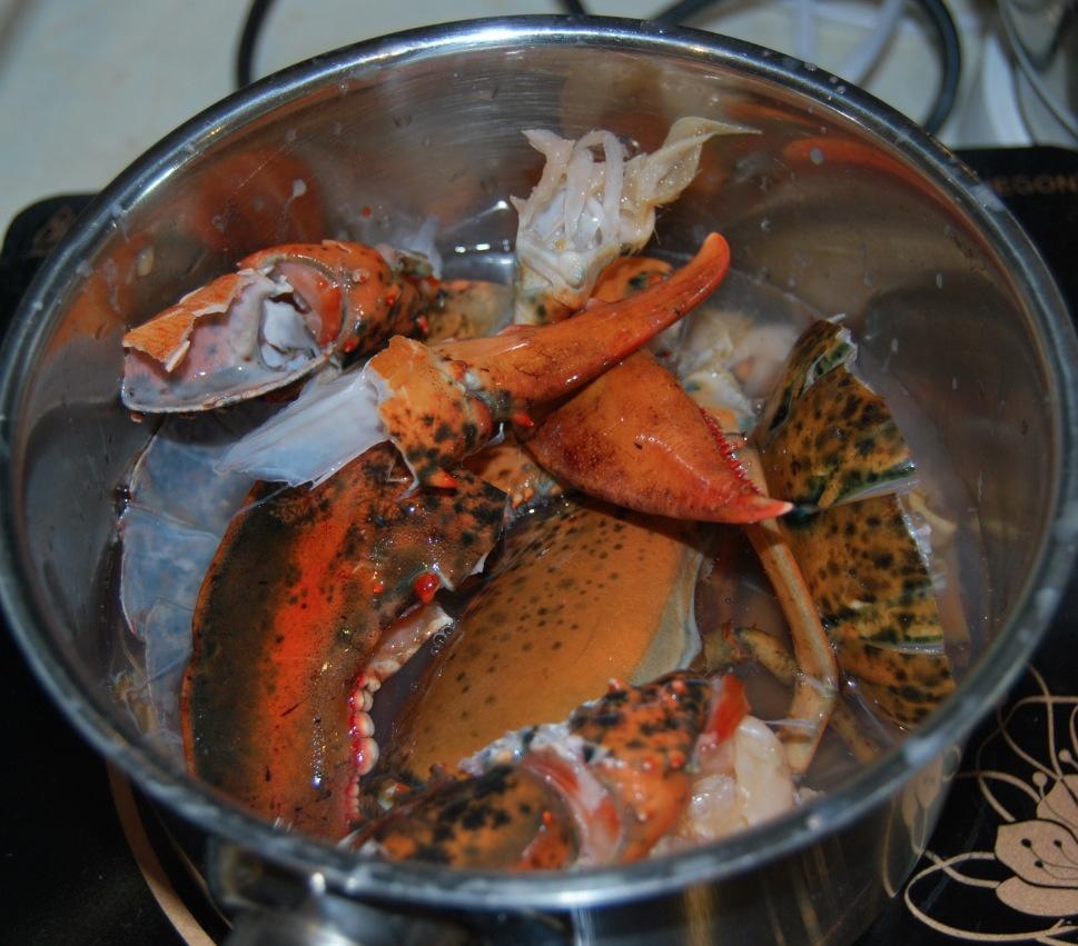 龍蝦燴飯的做法 步骤4