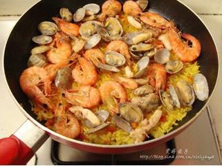 西班牙海鮮燴飯的做法 步骤9