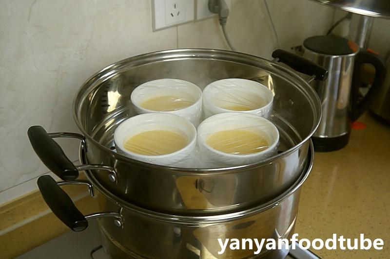 蒸蛋羹 Steamed Egg Pudding的做法 步骤6