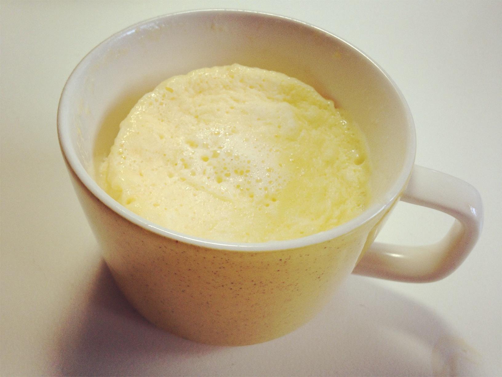 一分鐘微波爐檸檬酸奶小蛋糕（無油低脂版）的做法 步骤8