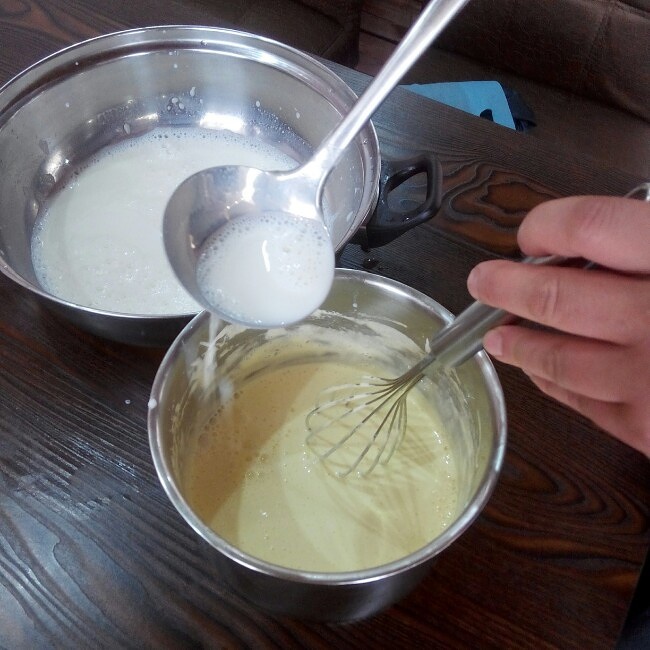 蛋黃冰淇淋（無奶油）的做法 步骤6