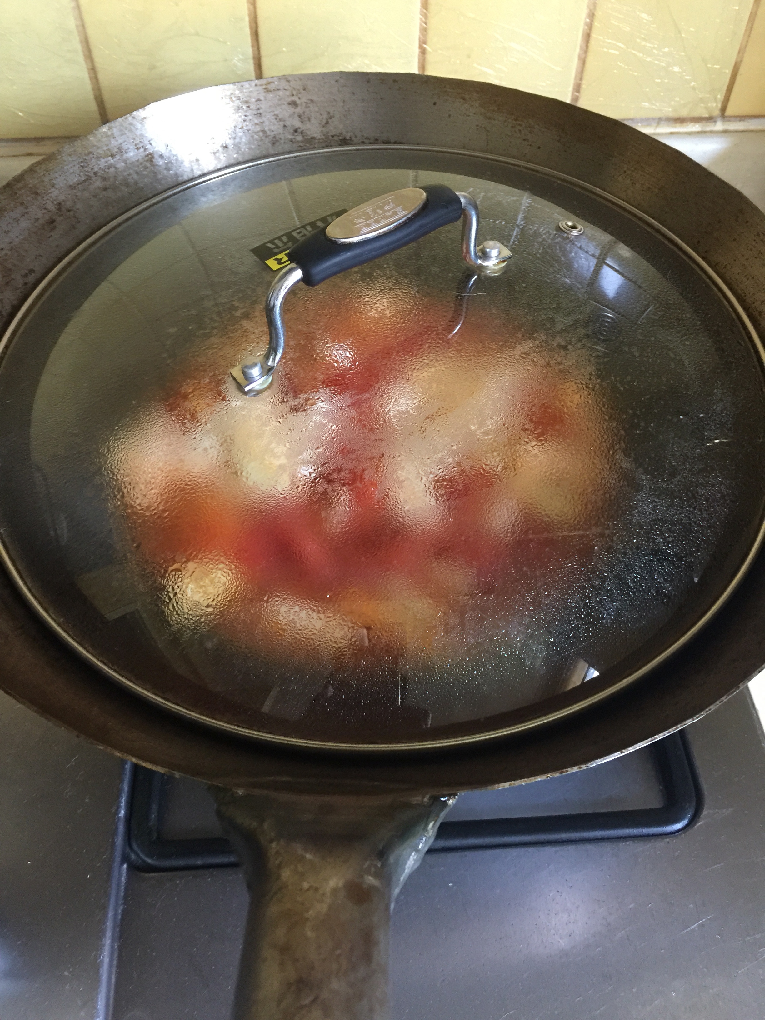 瓠子炒西紅柿的做法 步骤4