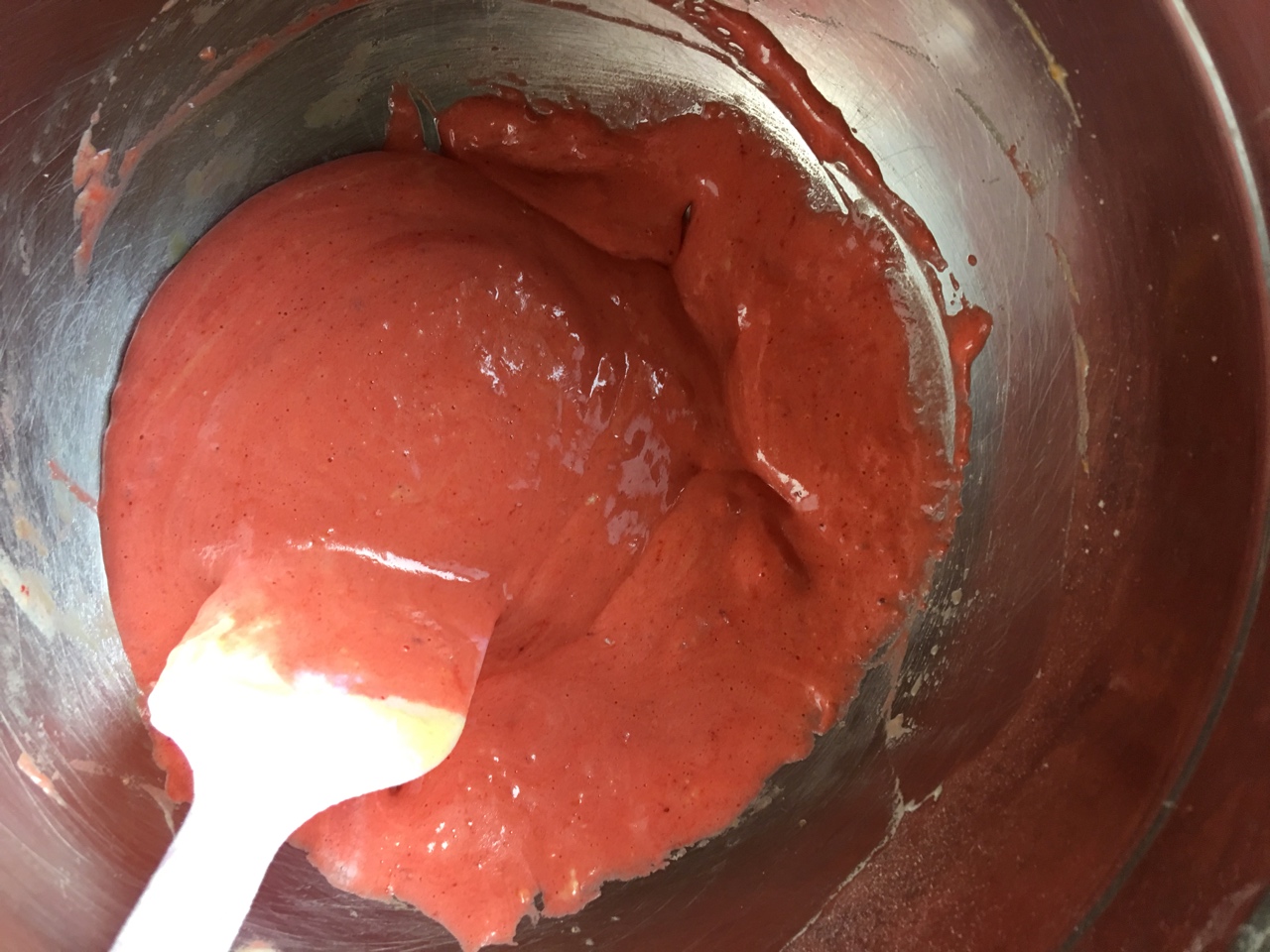 紅絲絨覆盆子蛋糕卷的做法 步骤5