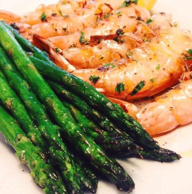 法式烤蝦shrimp with chile, oregano&olive oil的做法 步骤4