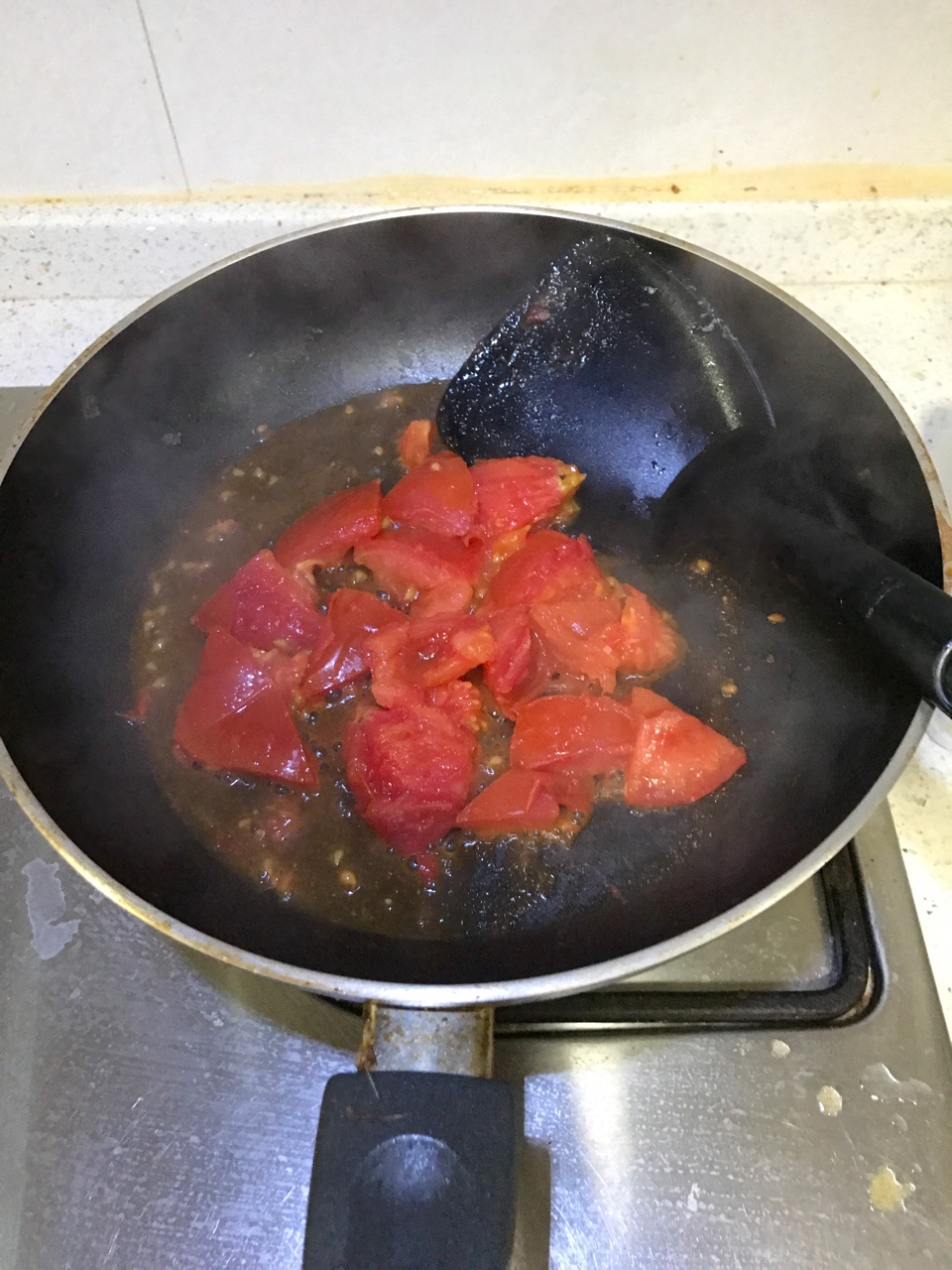 番茄白玉菇雞腿肉的做法 步骤4