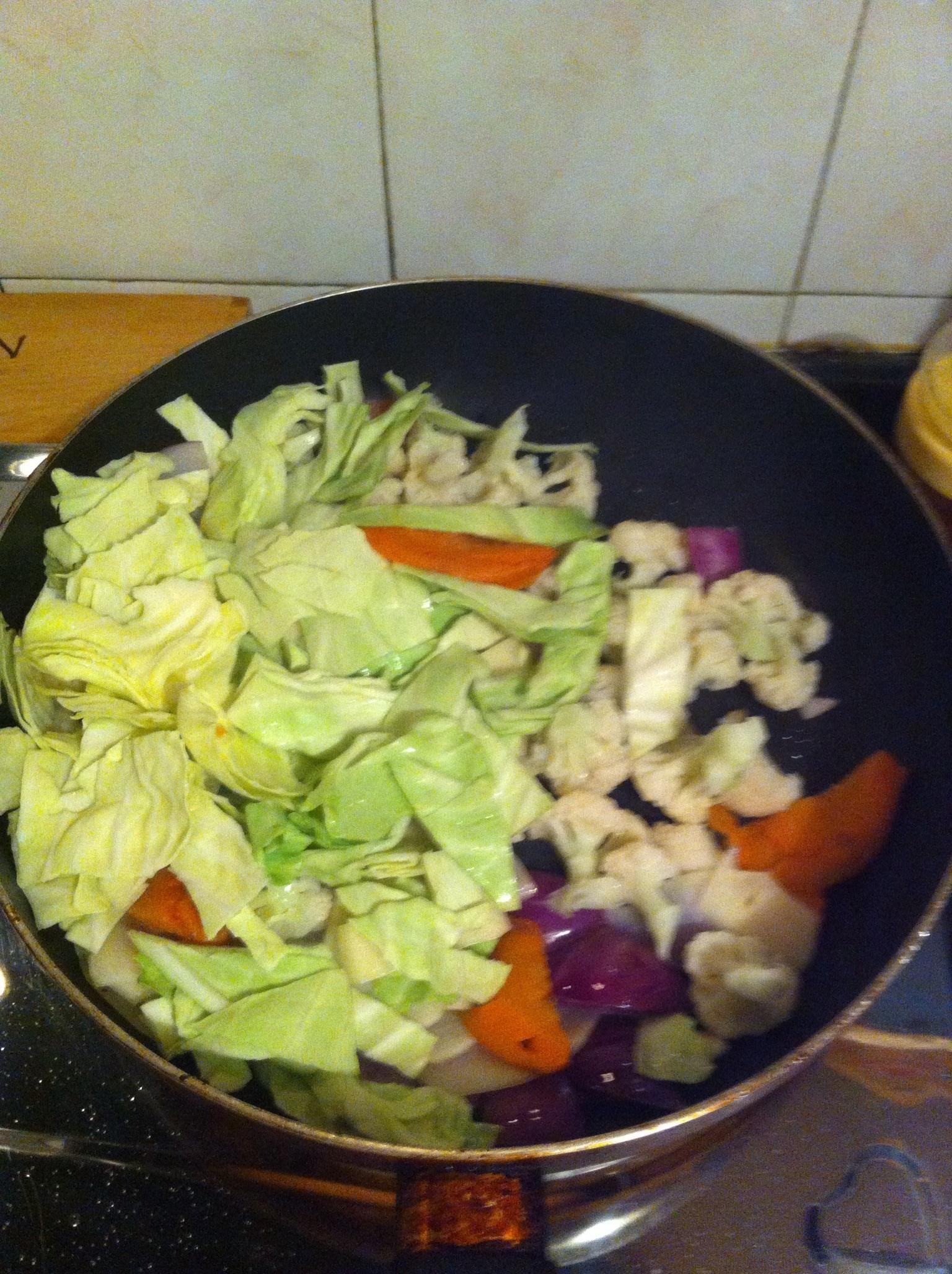 懶人咖哩蔬菜的做法 步骤4