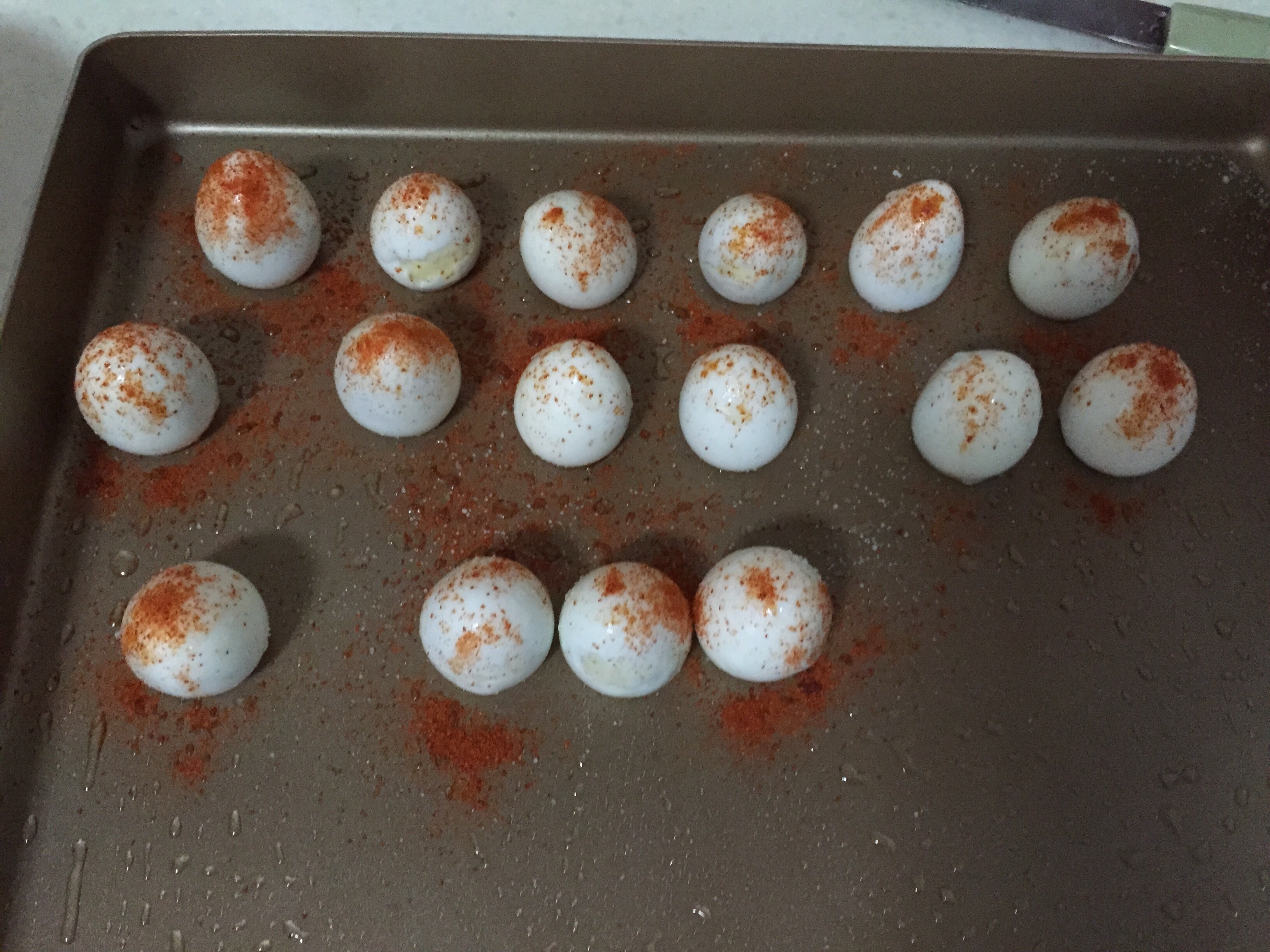 烤箱版烤鵪鶉蛋的做法 步骤3