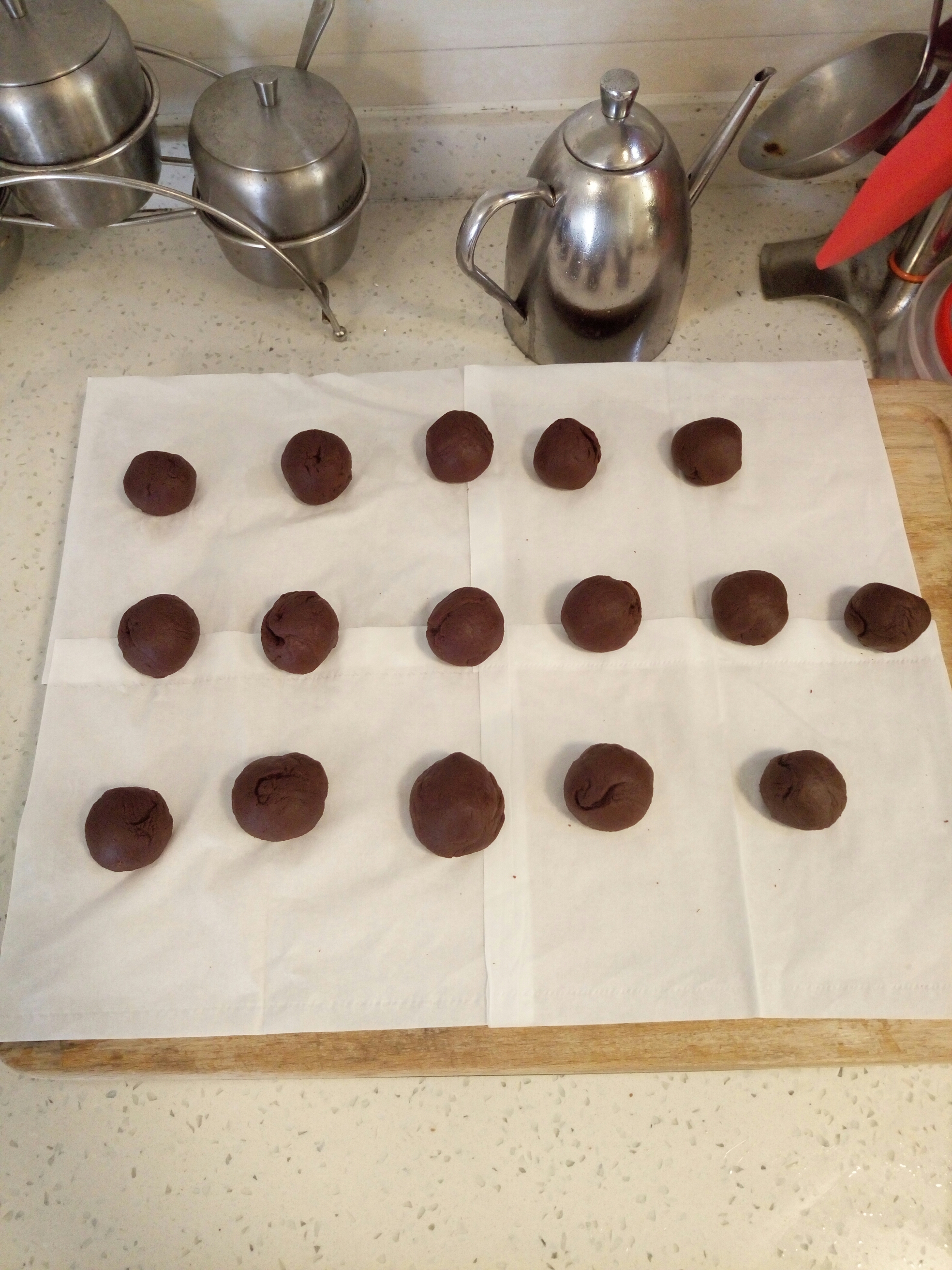 黑巧克力餅乾的做法 步骤2