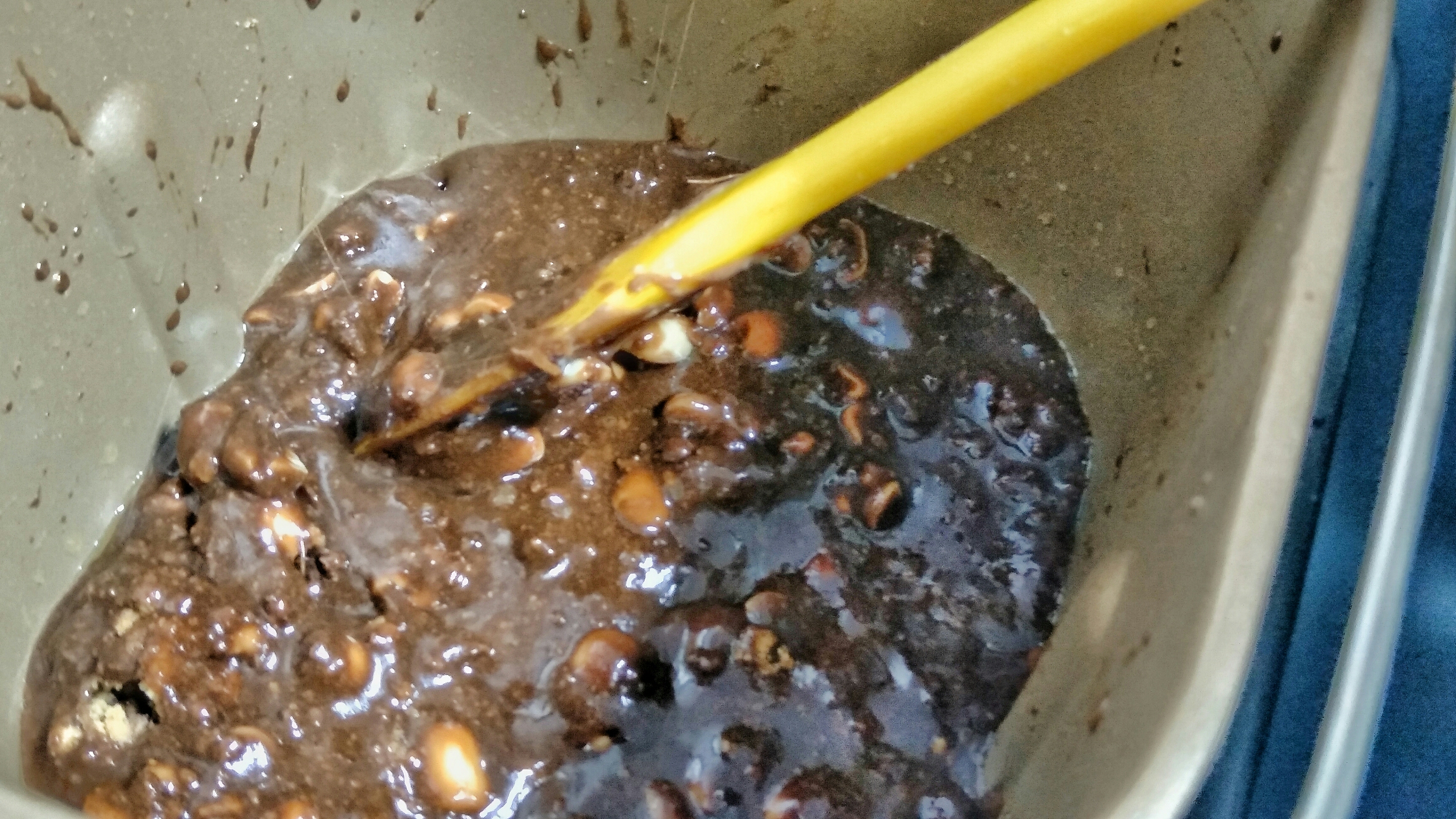 黑巧克力咖啡牛軋糖#海氏麪包機#的做法 步骤12