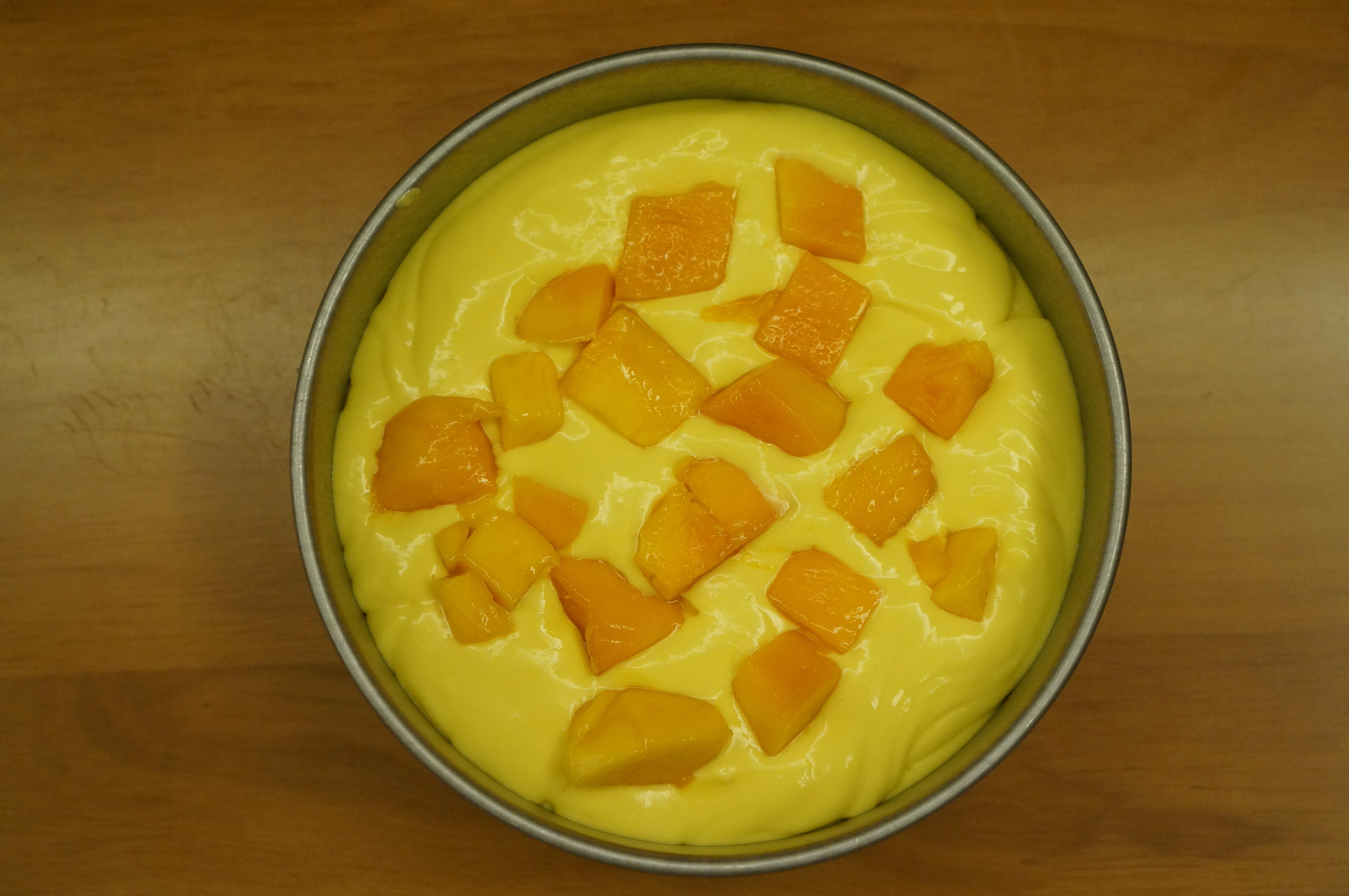 芒果芝士蛋糕的做法 步骤13