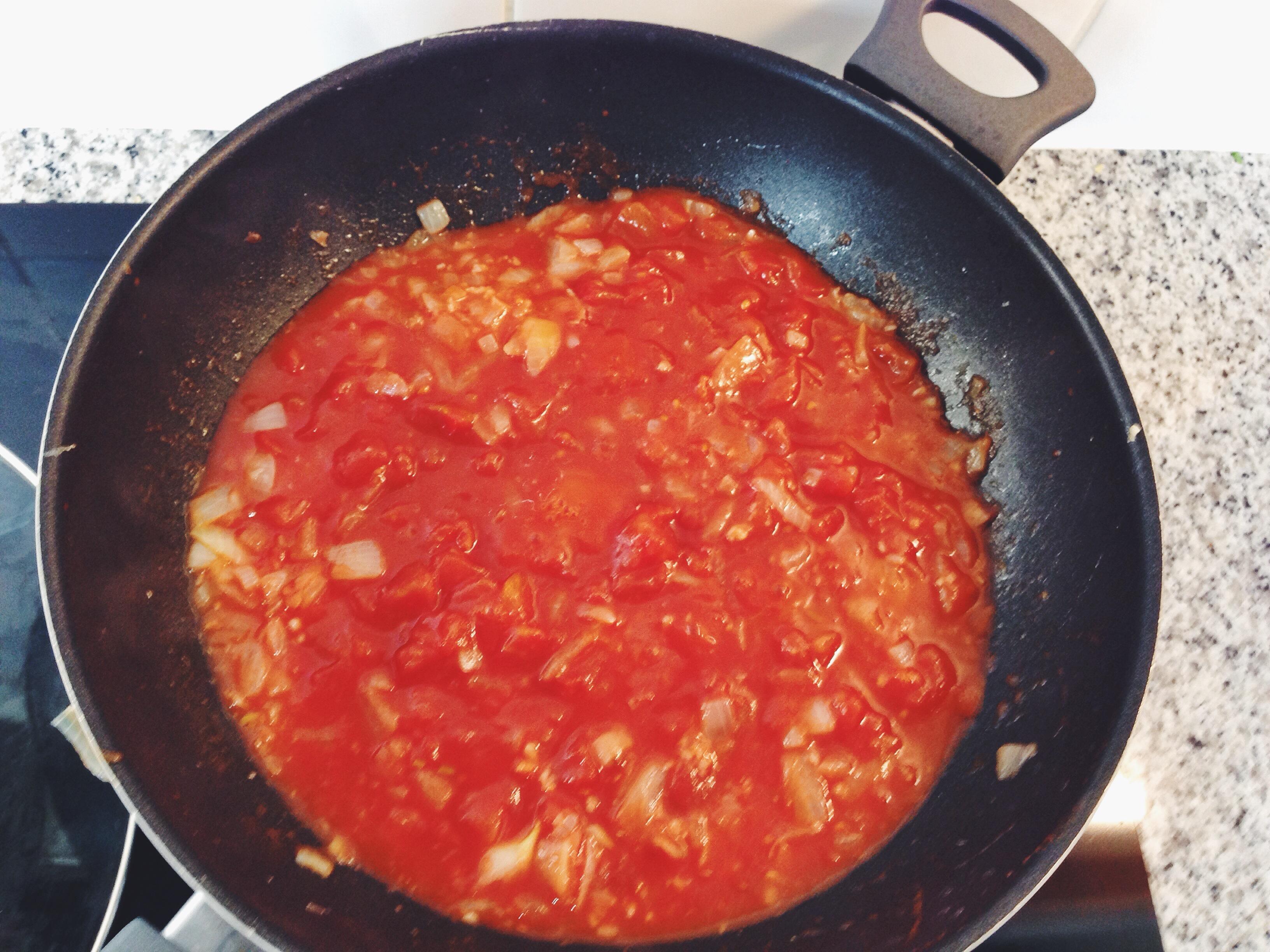 馬蘇裏拉烤茄子的做法 步骤3