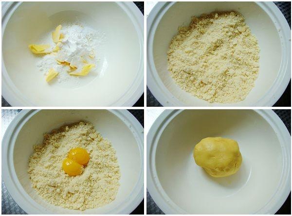秋季時令小甜品——奶香南瓜派的做法 步骤3