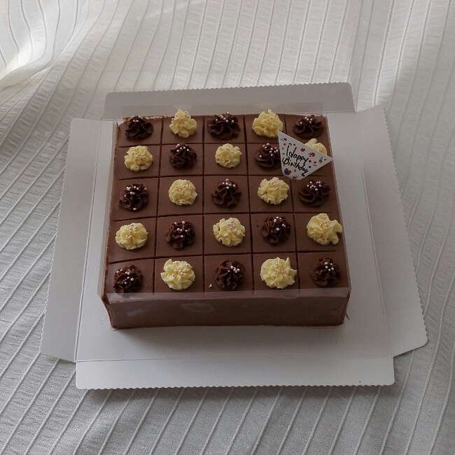 巧克力慕斯蛋糕（10寸）的做法 步骤15