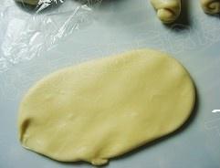 螺旋奶油麪包卷的做法 步骤3