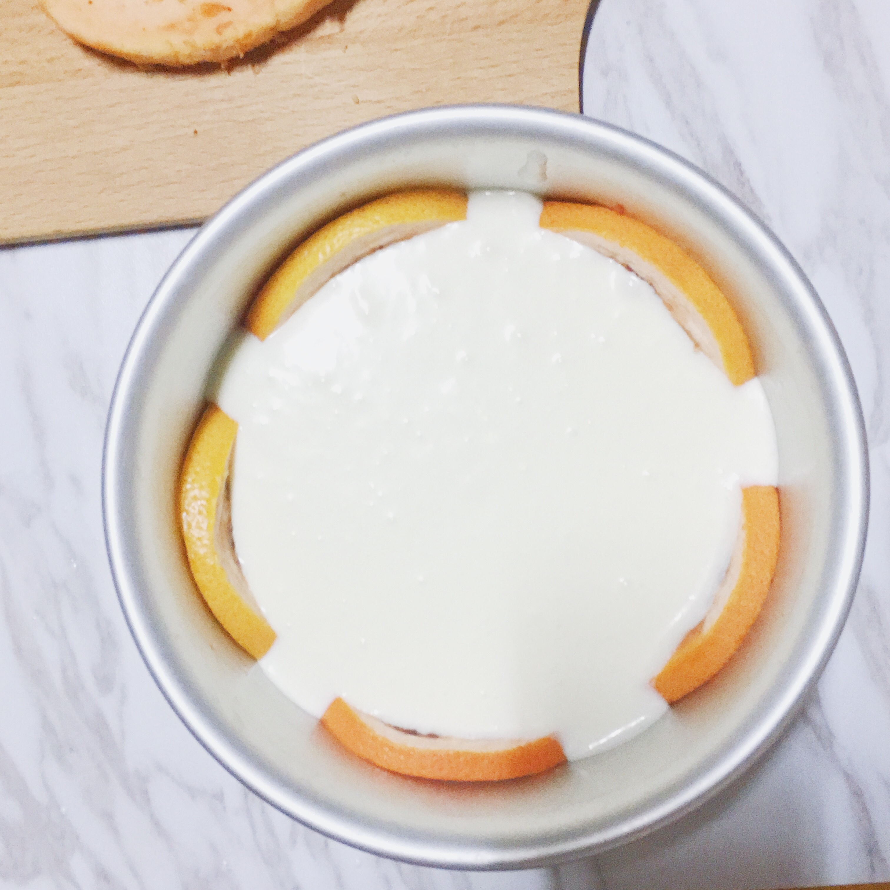 粉色西柚酸乳酪慕斯 | Pinkkk Grapefruit & Sour Cream Mousse的做法 步骤6