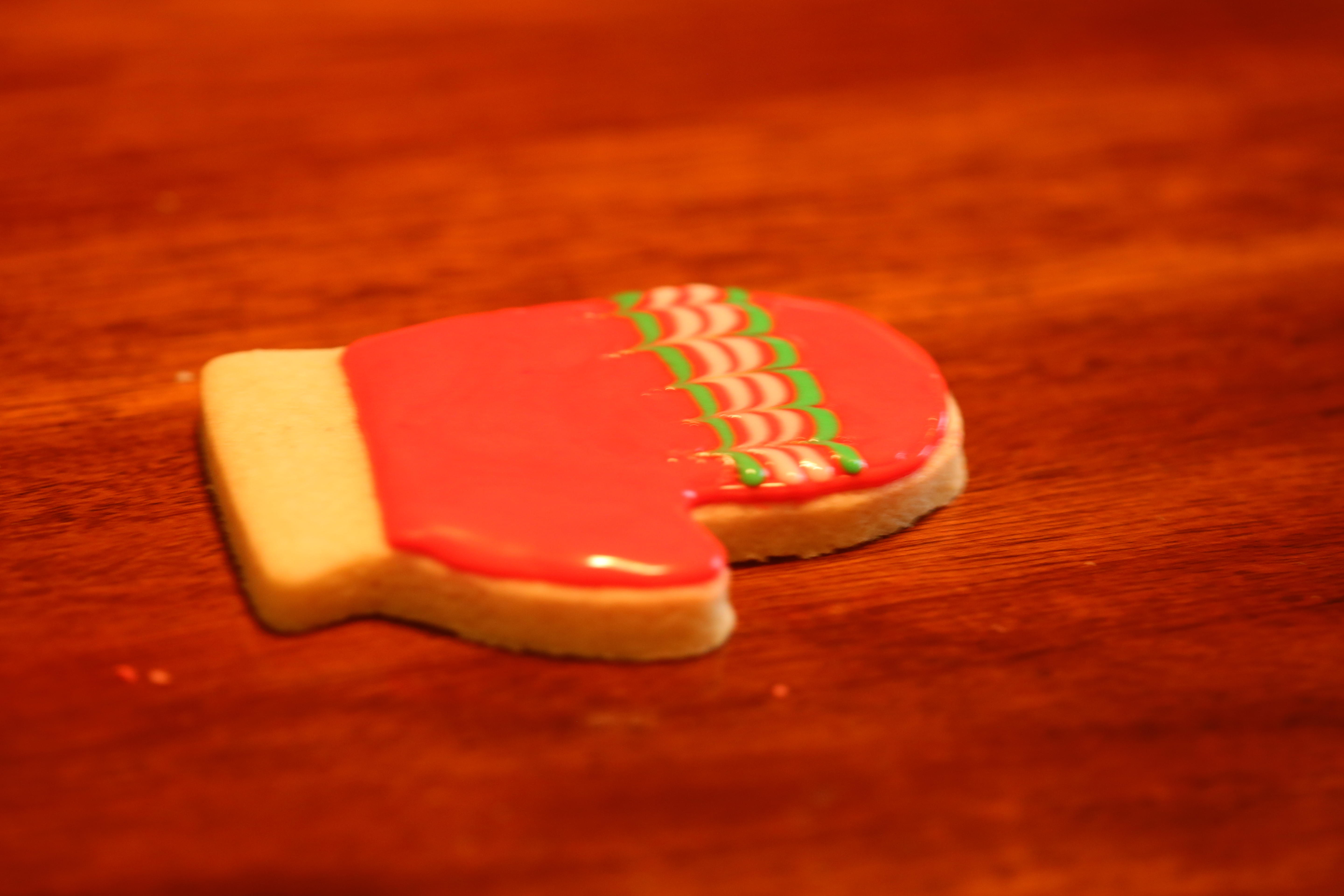 【聖誕】可愛的聖誕手套糖霜餅乾的做法 步骤5