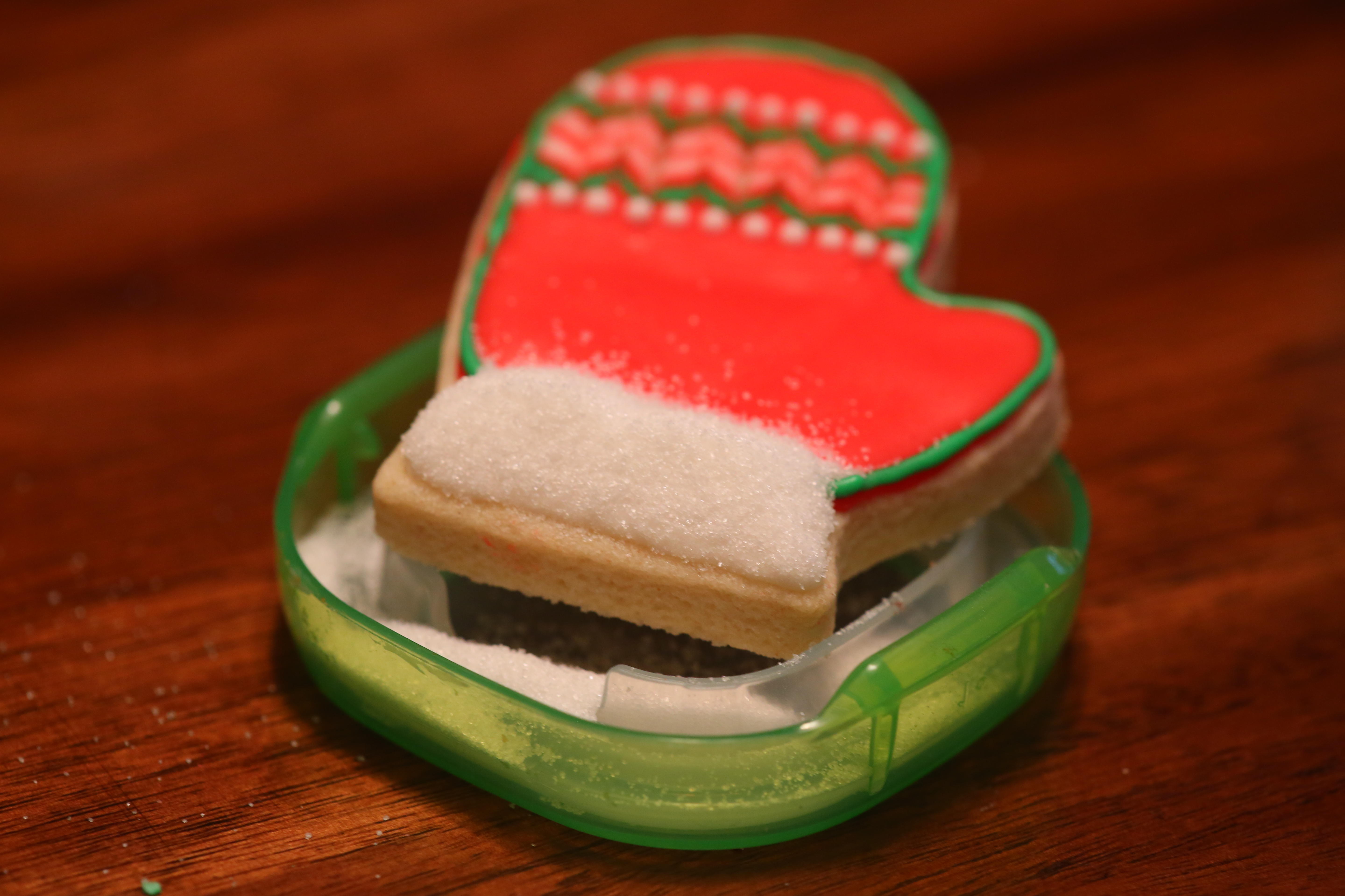 【聖誕】可愛的聖誕手套糖霜餅乾的做法 步骤10