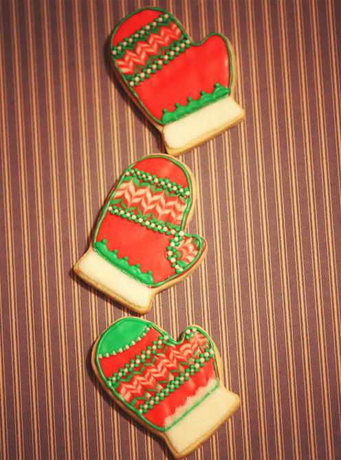 【聖誕】可愛的聖誕手套糖霜餅乾的做法 步骤13