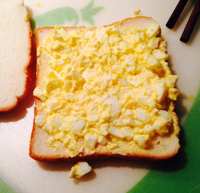 八分鐘的雞蛋三明治的做法 步骤4