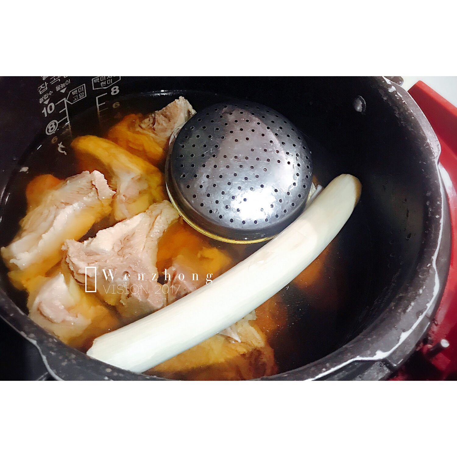 青島十大特色小吃之排骨米飯的做法 步骤6