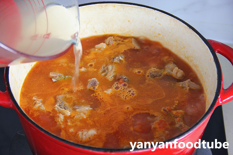 番茄燉牛腩 Chinese Beef And Tomato Stew的做法 步骤12