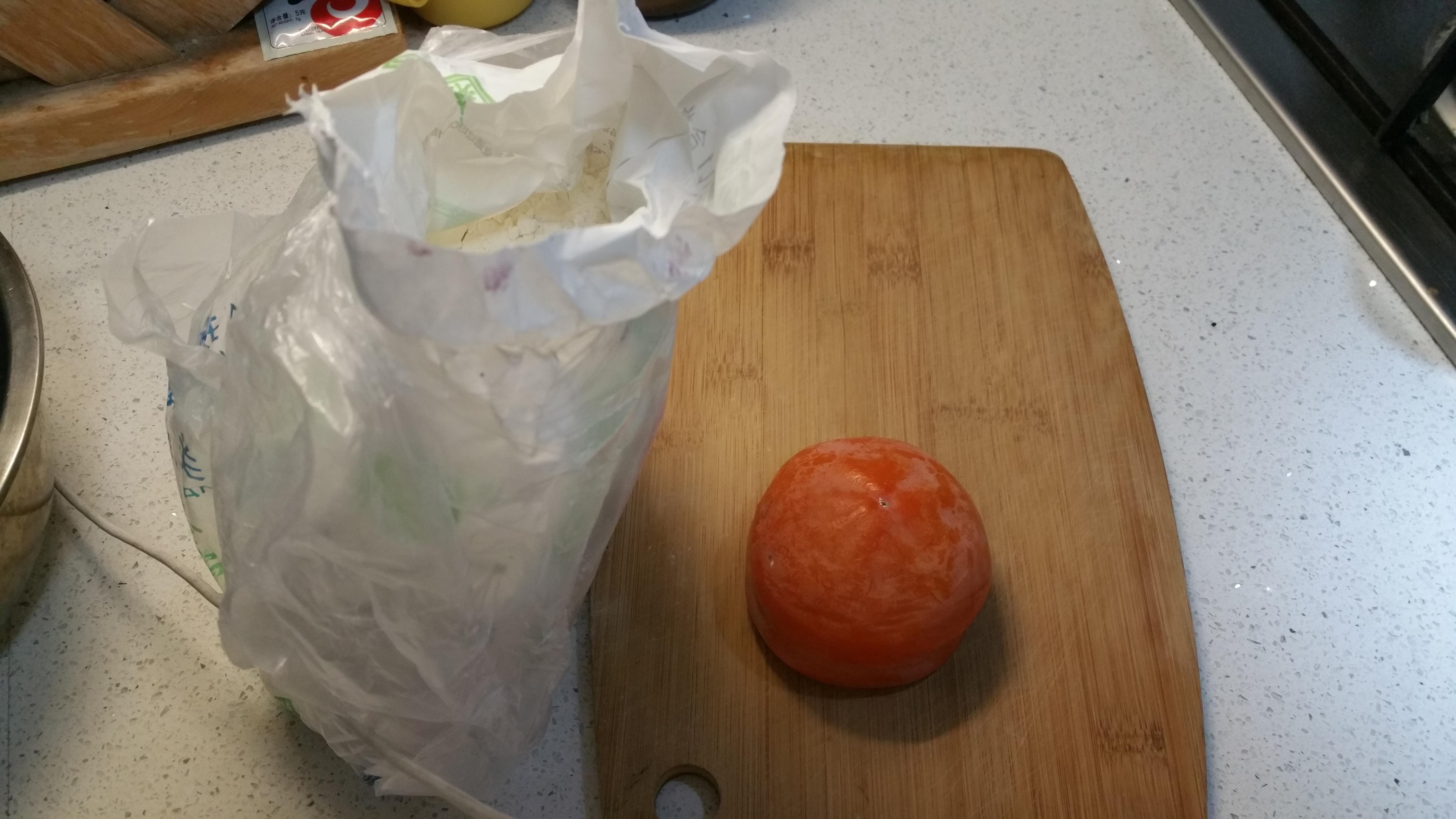 暖心柿子餅的做法 步骤1