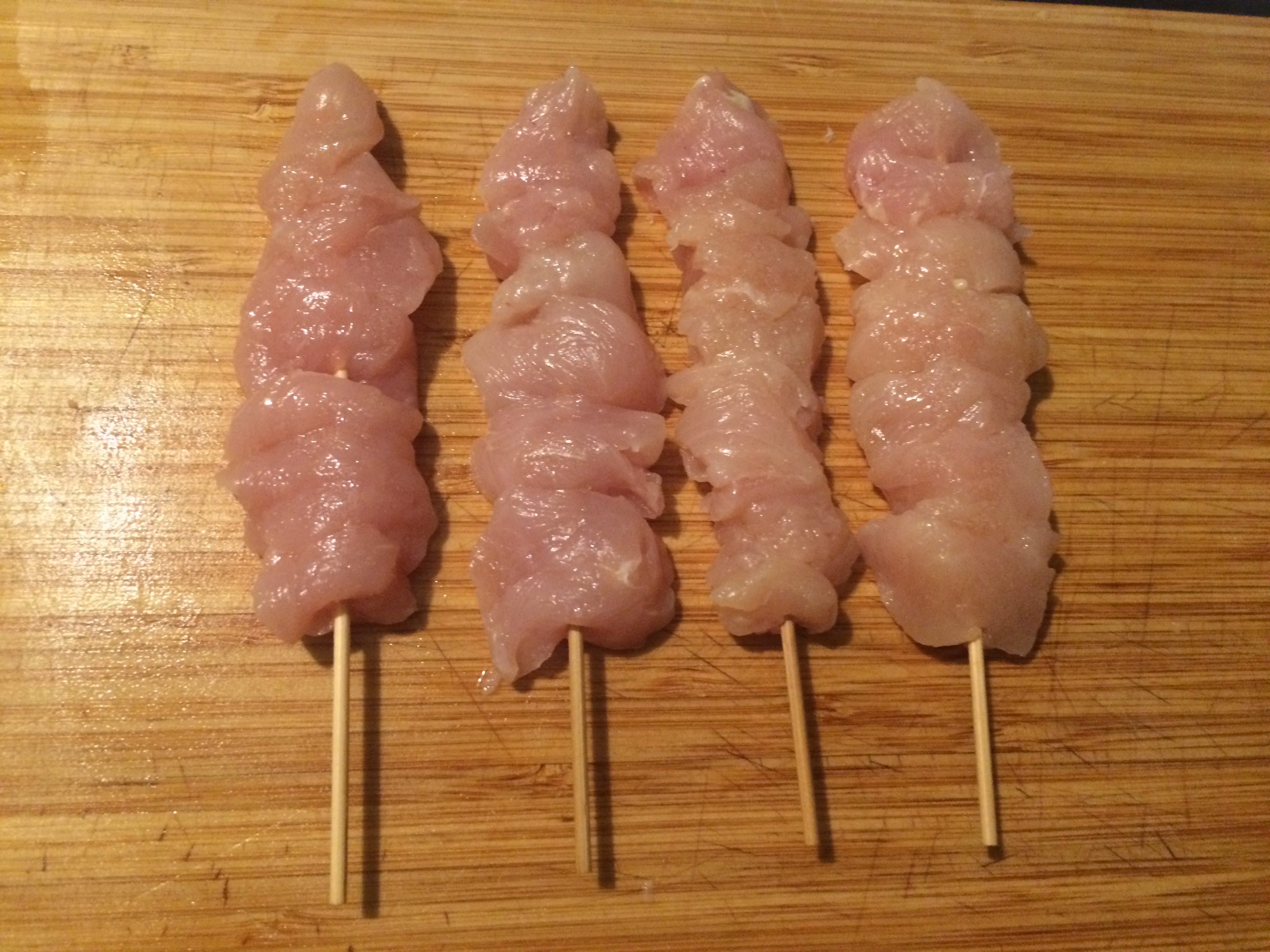 紫蘇梅烤雞串的做法 步骤1