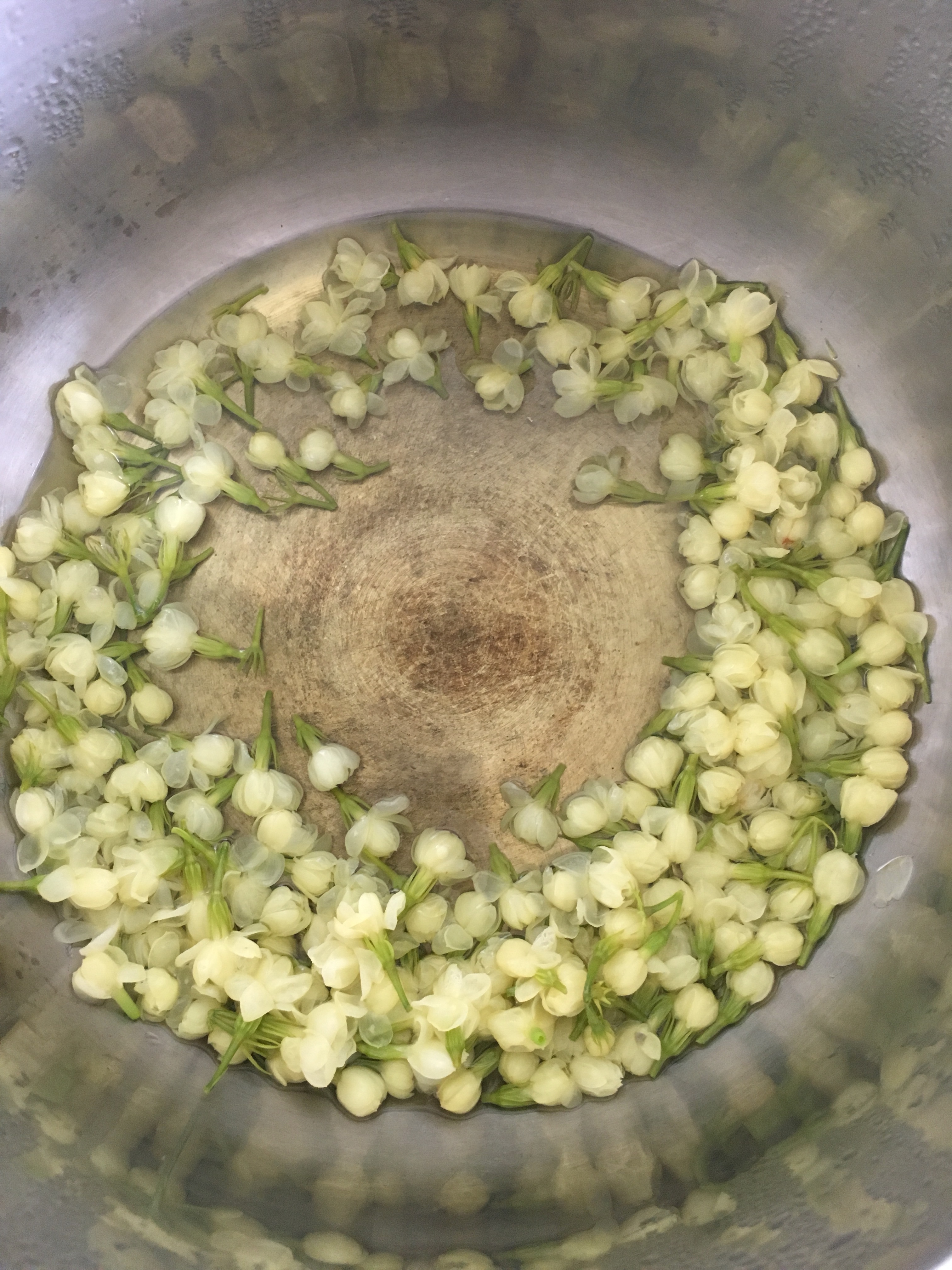 茉莉花醬（濃稠、有淡淡的花香）的做法 步骤2
