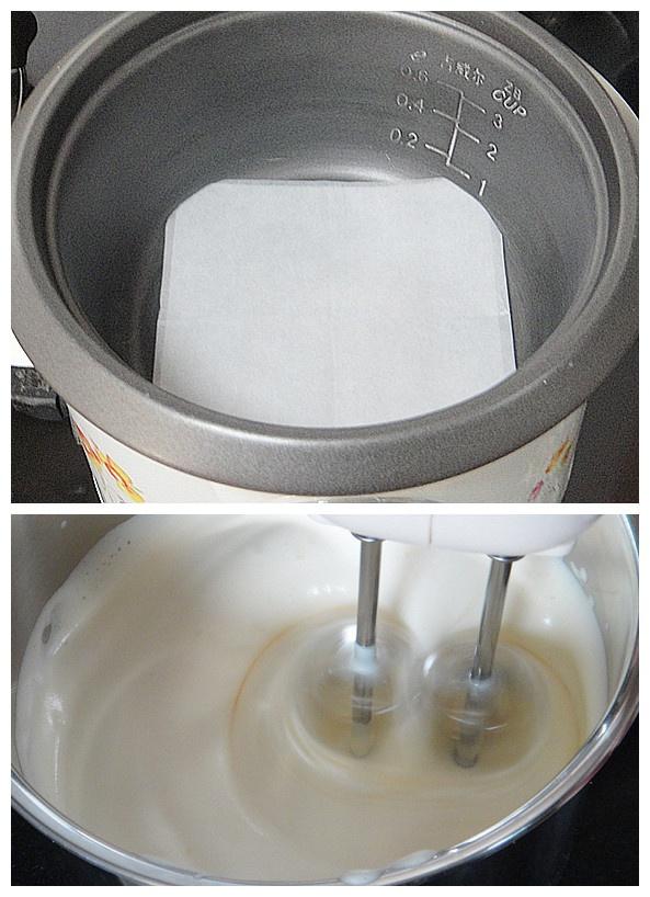 電飯鍋蛋糕（全蛋海綿）的做法 步骤3