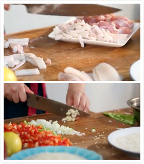 做一鍋能征服世界的海鮮飯的做法 步骤3