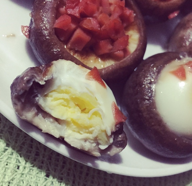 烤蘑菇鵪鶉蛋的做法 步骤4
