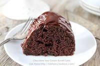 巧克力酸奶油蛋糕 Chocolate Sour Cream Bundt Cake的做法 步骤10