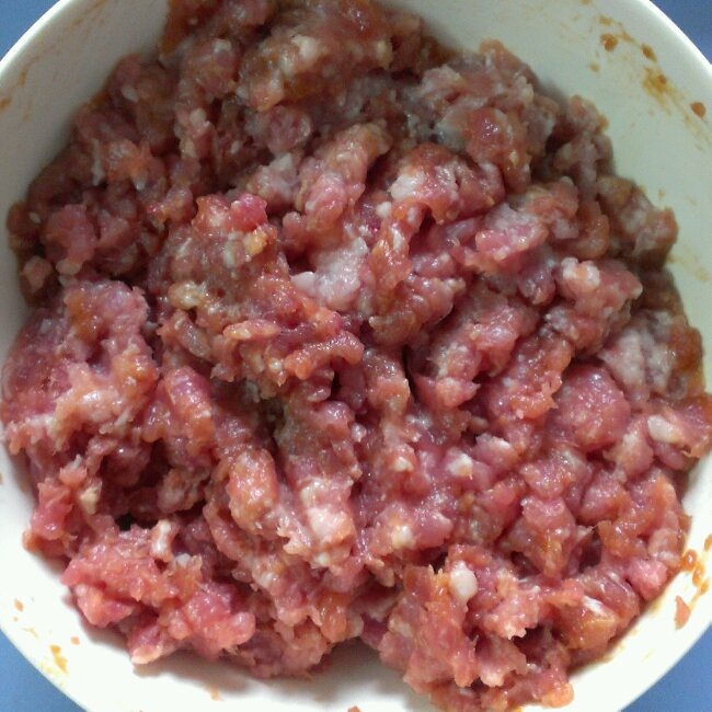 香蔥豬肉水餃的做法 步骤1